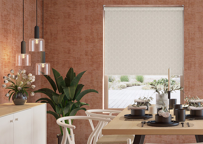 Beech Leaf (Blackout), Stone - Roller Blind - Image 3
